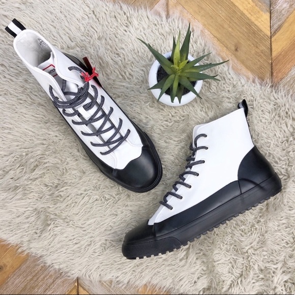 Hunter for Target Other - •HUNTER for TARGET• White Rain High Top Sneakers